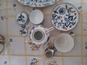 Míšeň, Meissen - porcelánový servis - cibulák - 4