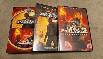 DVD Lovci pokladov kolekcia 1 - 2 - 4