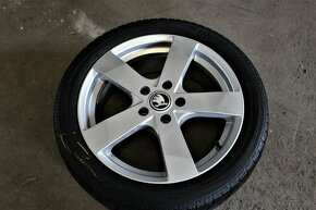 17".. 5x112 r17...ORIGINAL...DEZENT.....ŠKODA....LETNA SADA. - 4