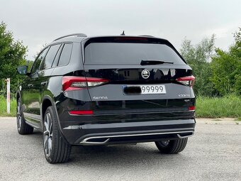 ŠKODA KODIAQ SPORTLINE DSG 140 kw 4x4 WEBASTO BLACK EDITION - 4