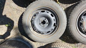 588. sada zimní kola škoda fabia 185/65/14 5x100 - 4