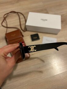 Celine slnečné okuliare Triomphe oval-frame acetate (CE4) - 4