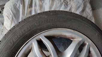 Zliatinové disky 6J x 15 4x100 ET50 a pneumatiky Hankook - 4