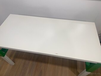 Ikea Pahl detský stôl, 3 polohy výšky, dĺžka 130cm - 4