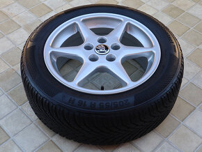 16" Alu kola = 5x112 = ŠKODA – ZÁNOVNÍ ZIMNÍ 205/55R16 - 4