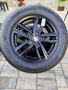 5x112 r16 ET43 zimná sada originál SEAT + VW, ŠKODA - 4