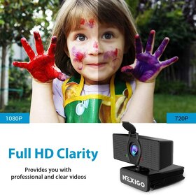 Webová kamera Full HD NexiGo N60 / dual MP - 4