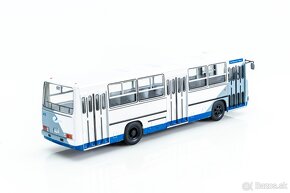 Ikarus 260, bielo šedý, mierka 1:43 - 4