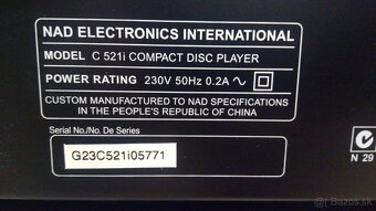 NAD CD 521i a NAD tuner C 420 - 4