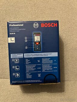 Bosch Professional Laserový diaľkomer GLM 40 - 4