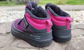 QUECHUA ZIMNÉ ZATEPLENÉ TENISKY, VEĽKOSŤ 25, VD 16,8 CM - 4