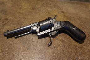 De luxe historický revolver LEFAUCHEUX 7 mm CHAINEUX - 4