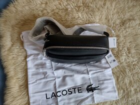 NOVÁ unisex ORIGINÁL KOŽENÁ LACOSTE ľadvinka kabelka,taška - 4