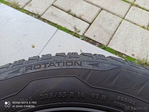 zimne pneu uniroyal 205/55 R16 - 4