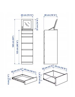 Komoda Ikea MALM - 4