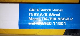 12/24-Port Cat.5e/Cat.6 Patch Panel switch - 4