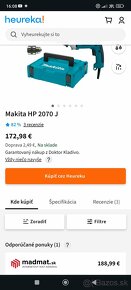 Makita HP2070J ako nová - 4