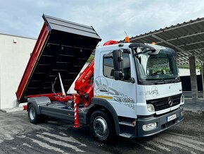 MERCEDES-BENZ ATEGO 1224 SKLÁPAČ S3 HYDRAULICKÁ RUKA KIPPER - 4