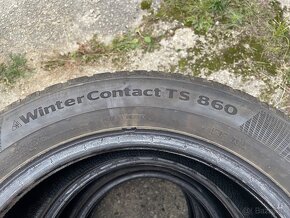 Zadarmo 2x continental winter contat ts 860 205/55r16 4mm - 4