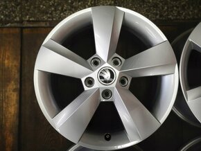 16" SKODA Hliníkove disky 5x112 - 4