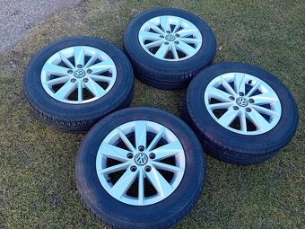 15" ALU 5x112 or VW + letné 195/65 r15 5,5mm - 4