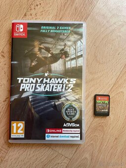 Nintendo Switch + Minecraft, Tony Hawk (komplet balenie) - 4