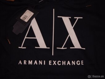 Armani Exchange pánska - chlapčenská mikina s kapucňou - 4