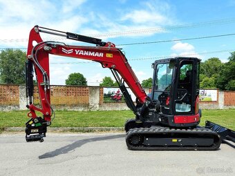 bager Yanmar ViO57-6 rypadlo (5,6ton) + powertilt - 4