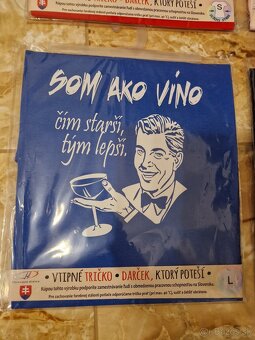 Dámske tričko ,,Furt dačo" a pánske tričko "Som ako vino" - 4