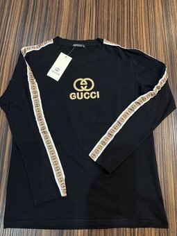 Gucci uni tričko dlhy rukáv - 4