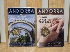 Andorra 2€ euro bu karty v super cene 19.50€ - 4