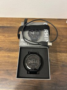 Garmin Fenix 7 Sapphire Solar Black DLC Titanium/Black Band - 4