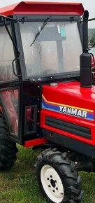 YANMAR F18D Kabina + pluh na sníh + sypač na sůl - 4