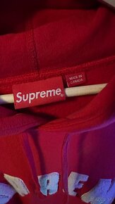 Supreme Chenille Arc Logo Hooded, XL - 4