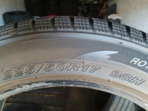 4x zimné pneumatiky 225/50 r17 - 4