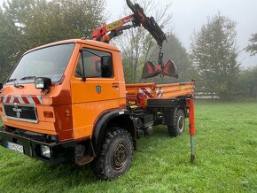 Man 4x4 sklápač s  hydrauluckou rukou - 4