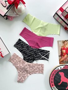 Victoria’s Secret PINK tanga nohavičky S - 4