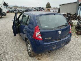 Dacia Sandero 1.4 benzin+plyn Rozpredám - 4