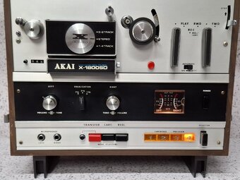 AKAI X-1800SD CARTRIDGE / REEL TO REEL TAPE RECORDER - 4