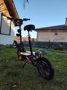 Predám elektrokolobežku X scooters  XT02 48WOOD-B - 4