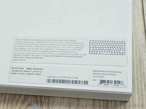 Apple Magic Keyboard MLA22CZ/A, sk layout, vyborny stav - 4