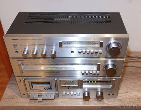 Zostava Zosilovac,Tuner,Tape deck SHARP SM-30, ST-30, RT-30 - 4