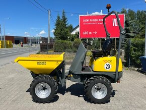 Dumper Wacker Neuson 1001, 2021 rv, 132mth ako nové - 4