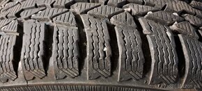 Predám 4ks jazdené zimné 175/65r15-84T Nokian - 4