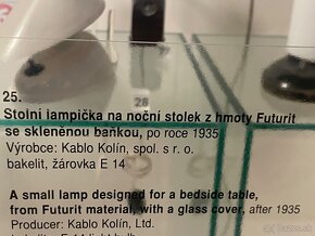 Futurit Slovensky stat stolná lampa - 4