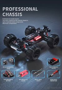 Rc auto 1:16 brushless 2-3s - 4