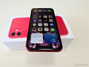 APPLE IPHONE 11 64GB RED ,Baterka 100% - 4