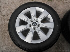 17"-LETNA SADA KOLIES NA PREDAJ 225/55R17 5x112 ORIG. MINI. - 4