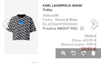 Karl lagerfeld tričko - 4