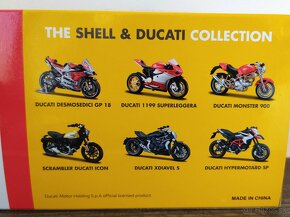 Motorka DUCATI desmosedici GP 18 - model Shell - 4